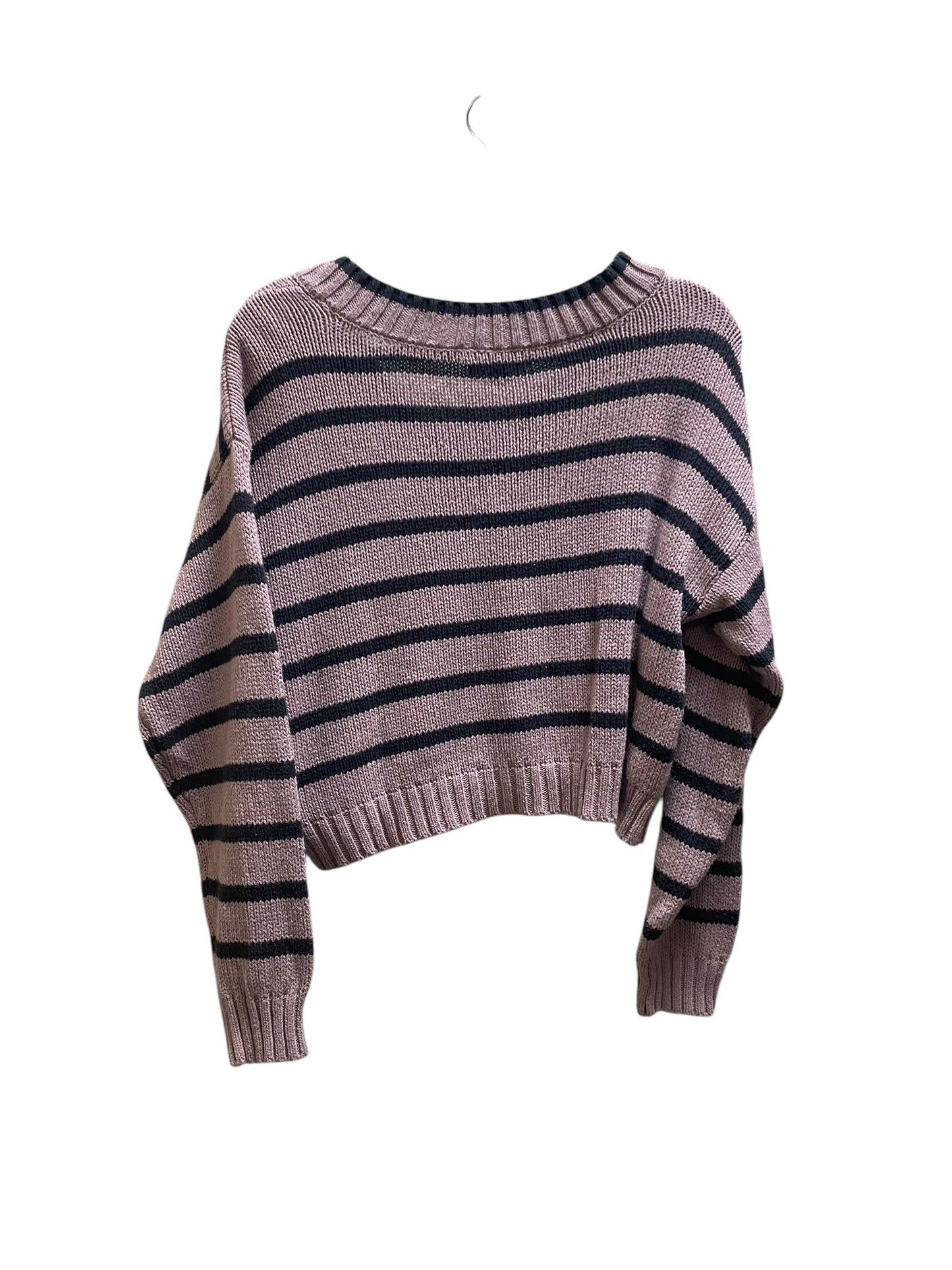 Sweater By American Eagle In Striped Pattern, Size: S