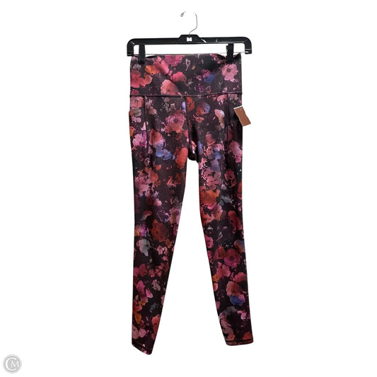Athletic Leggings By Athleta In Floral Print, Size: S