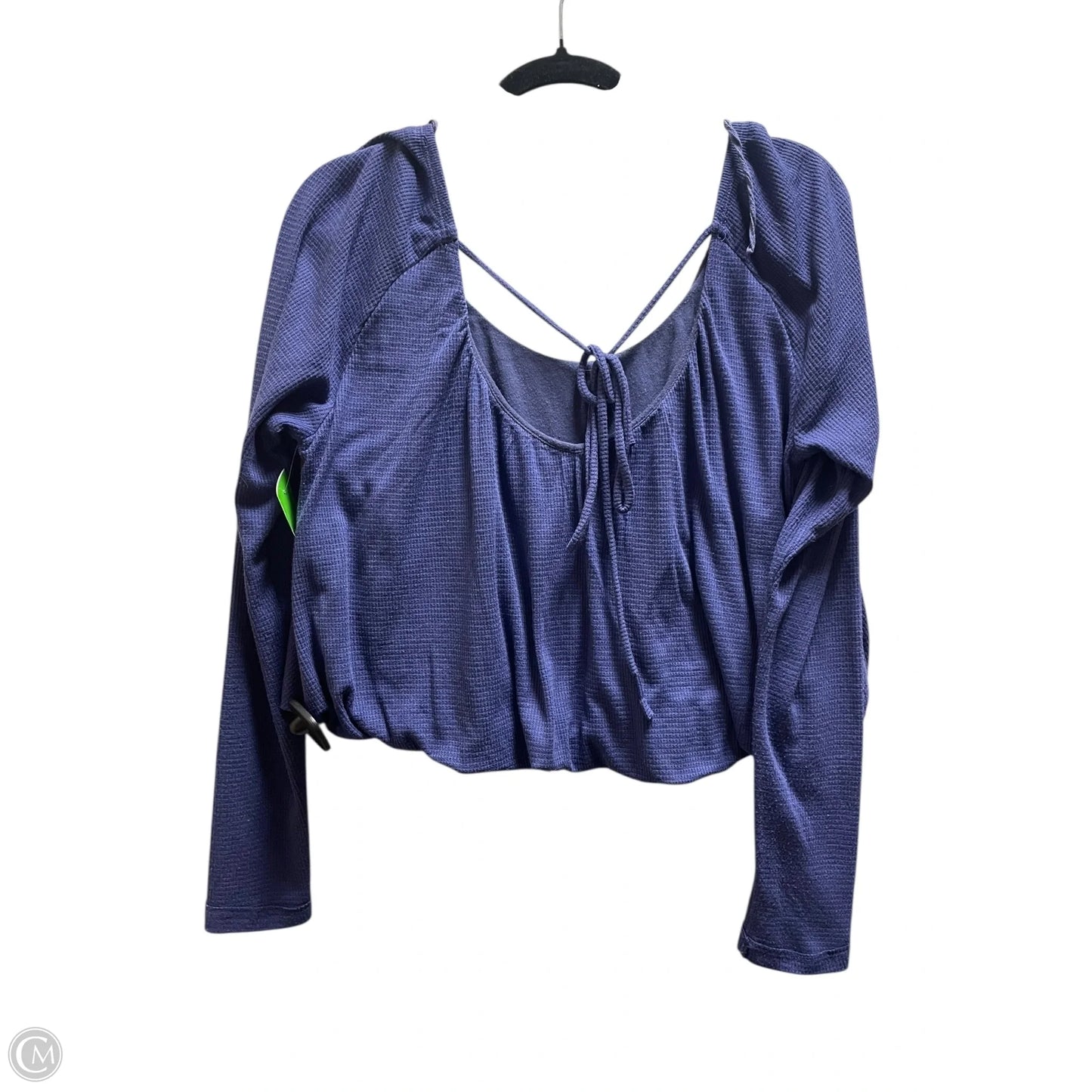 Top Long Sleeve By We The Free In Blue, Size: M