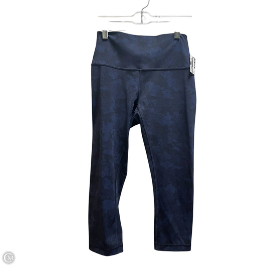 Athletic Leggings By Lululemon In Blue, Size: 6