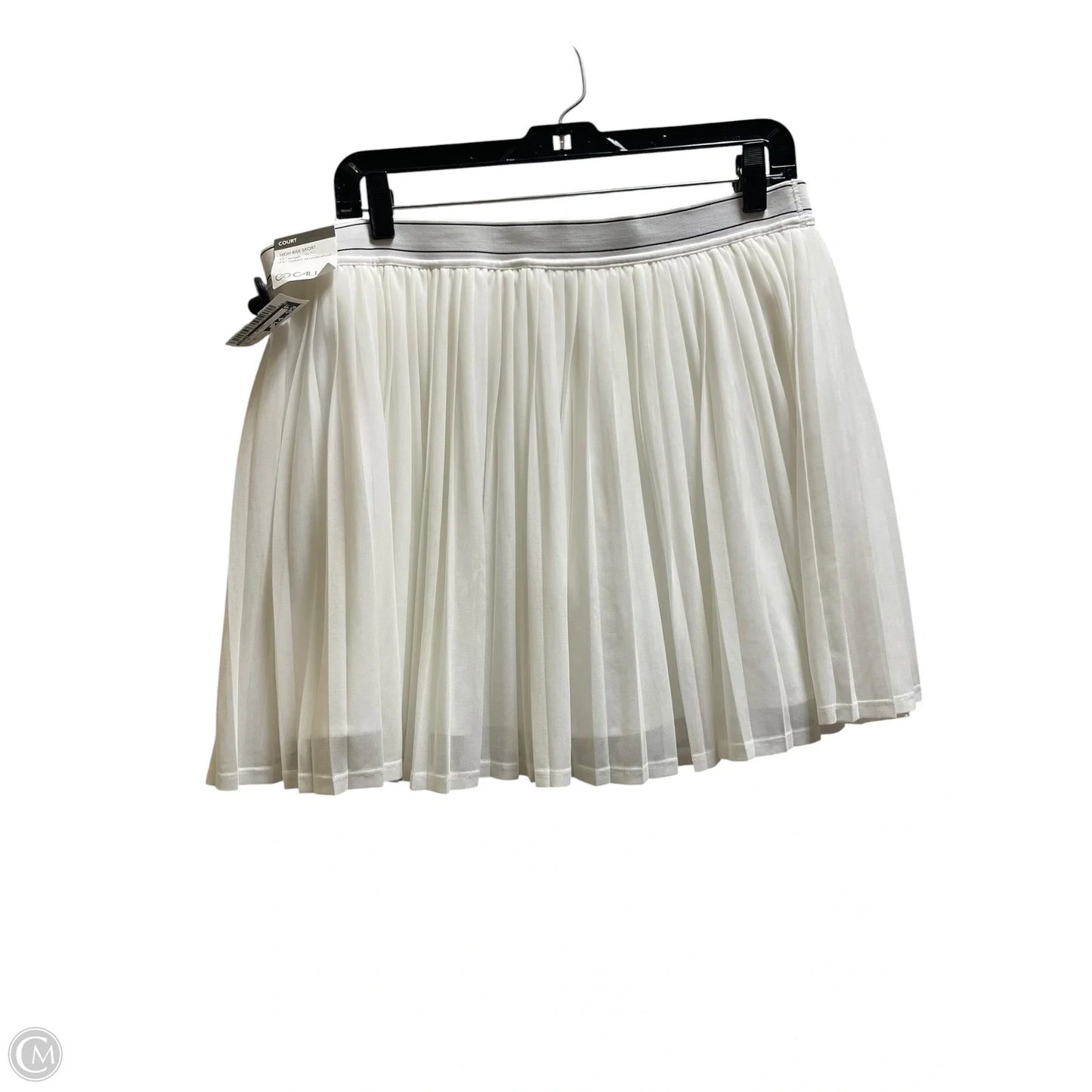 Athletic Skirt By Calia In White, Size: Xl