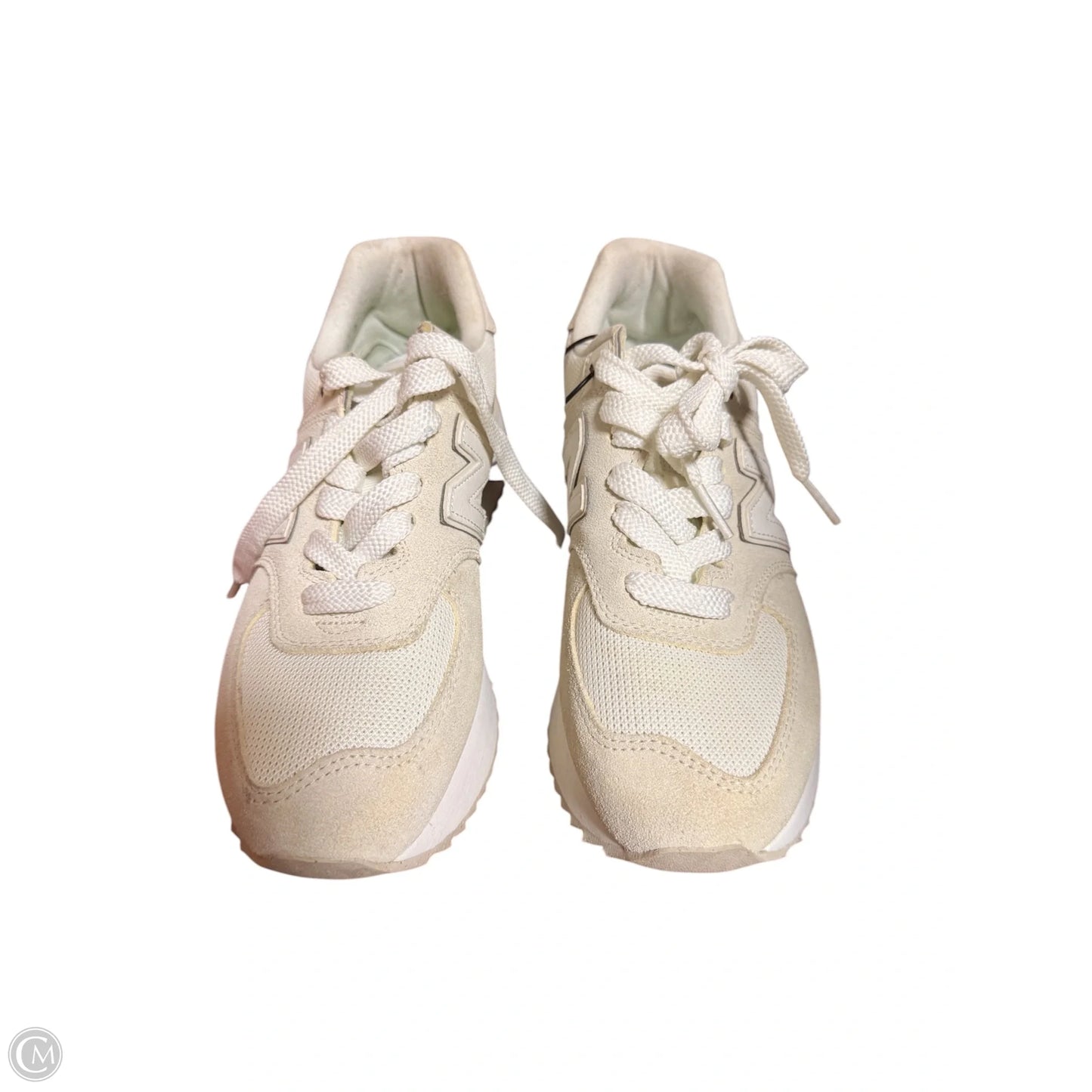 Shoes Sneakers By New Balance In Cream, Size: 8