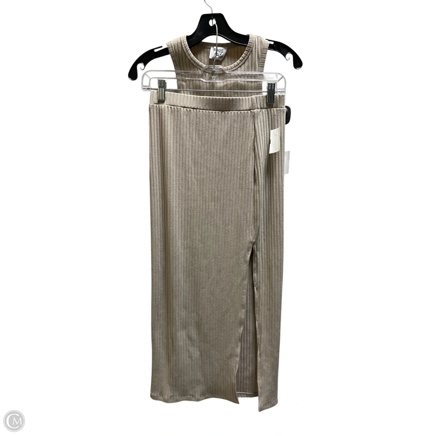 Skirt Set 2pc By Princess Polly In Tan, Size: 6