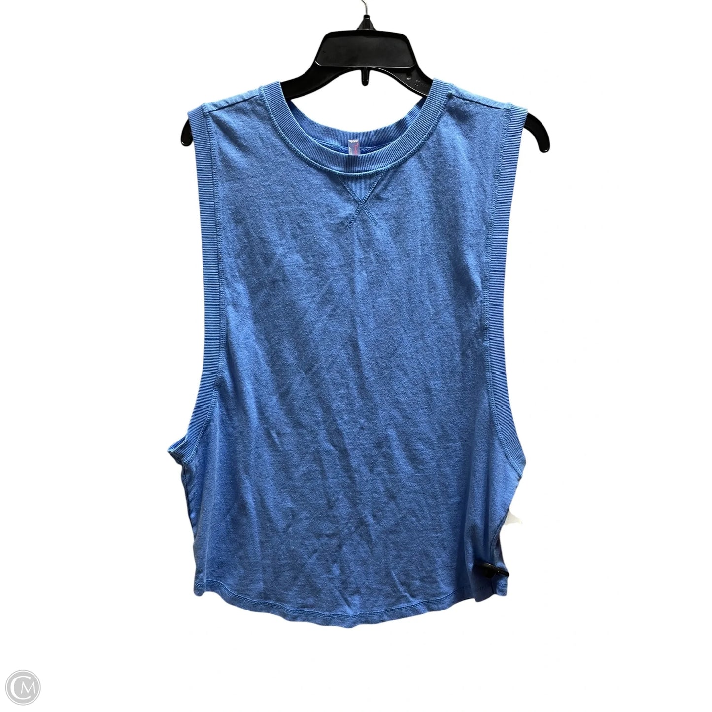 Top Sleeveless By Free People In Blue, Size: S