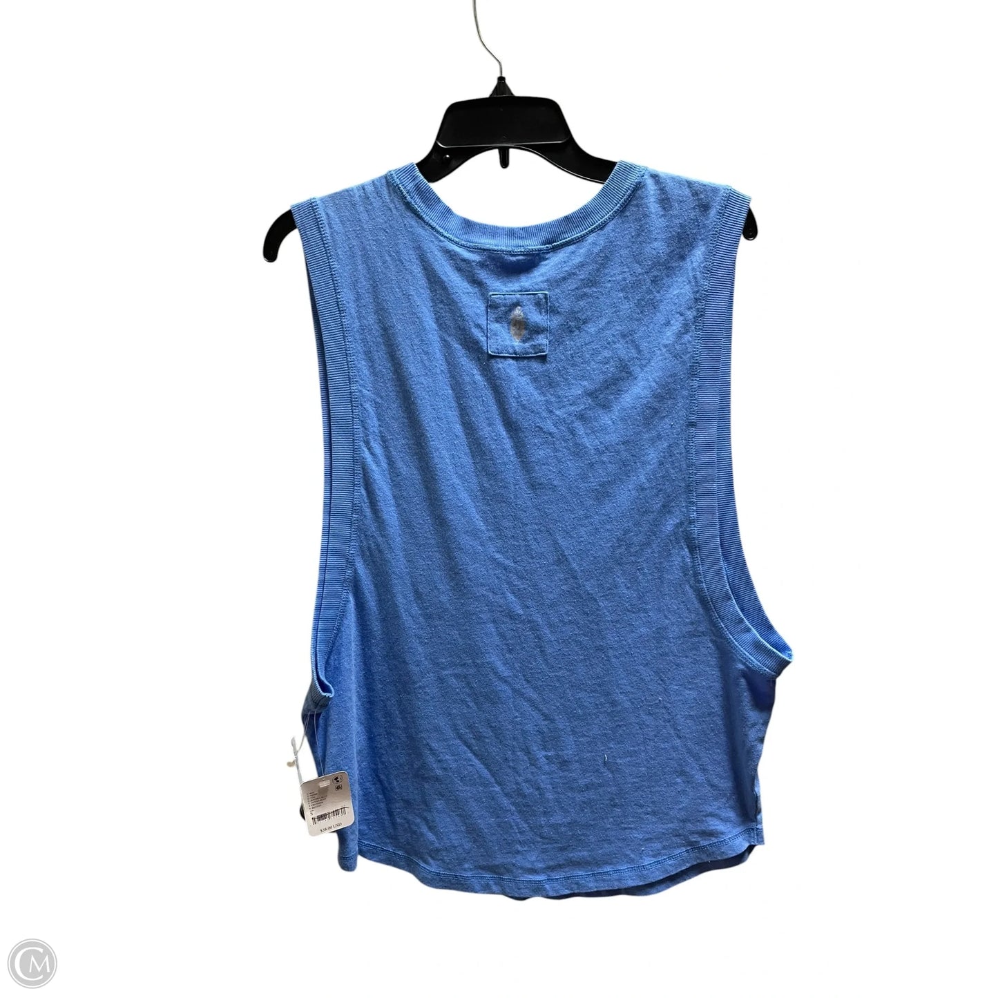 Top Sleeveless By Free People In Blue, Size: S