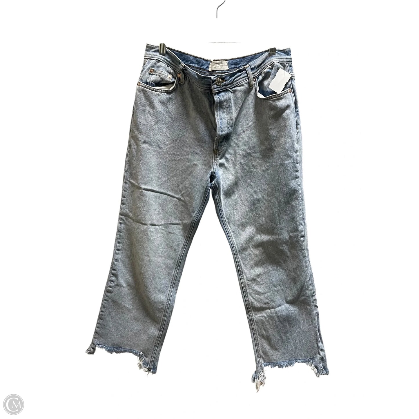 Jeans Boot Cut By Free People In Blue Denim, Size: 8