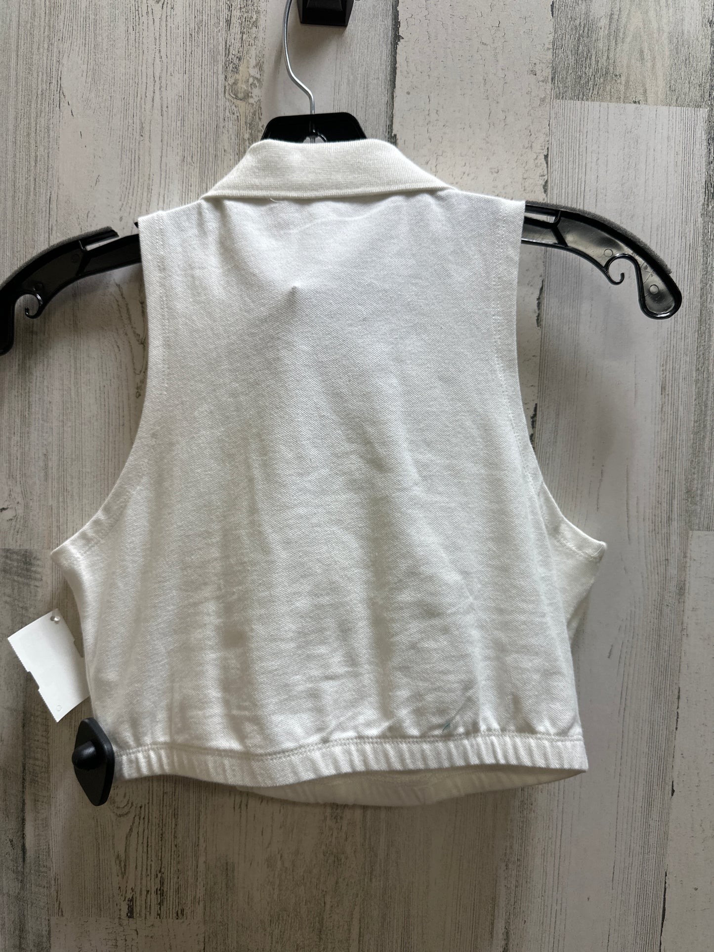 White Top Sleeveless Clothes Mentor, Size S