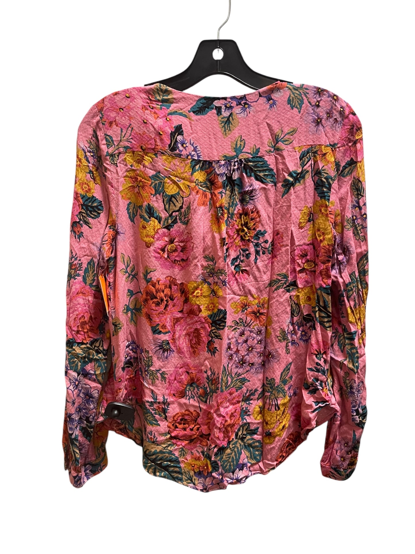 Top Long Sleeve By Maeve In Floral Print, Size: M