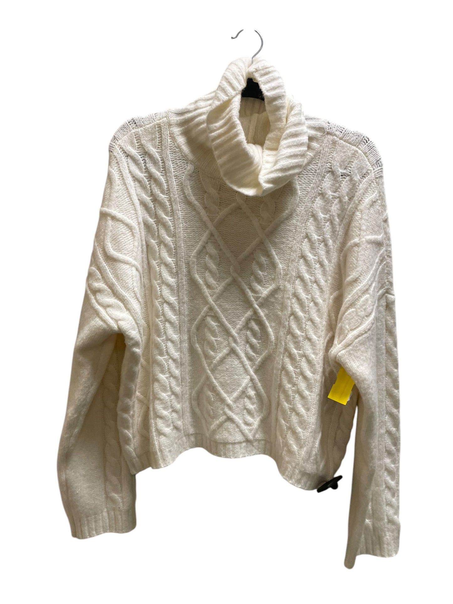 Sweater By Abercrombie And Fitch In White, Size: Xs