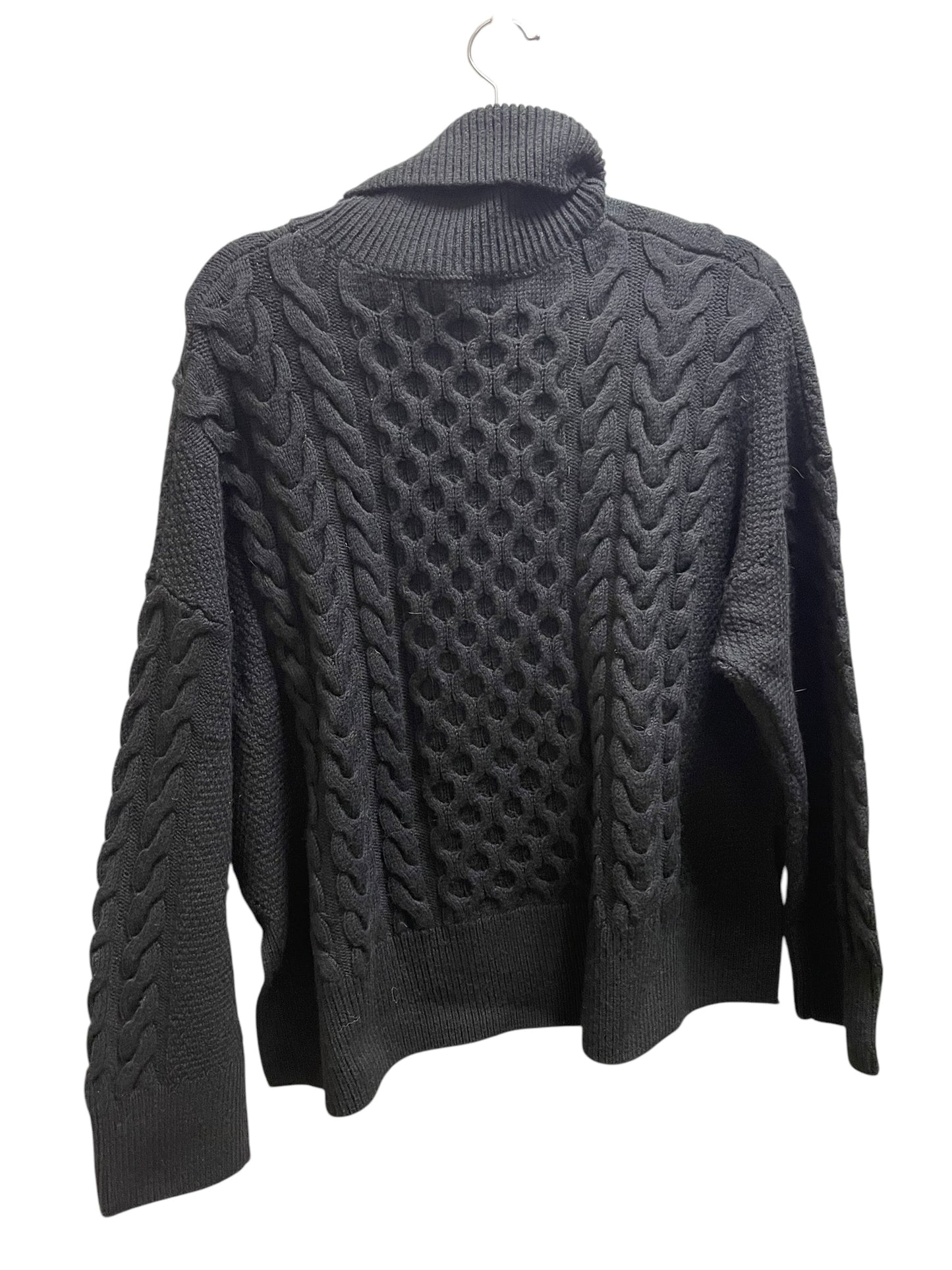 Sweater By Banana Republic In Black, Size: L