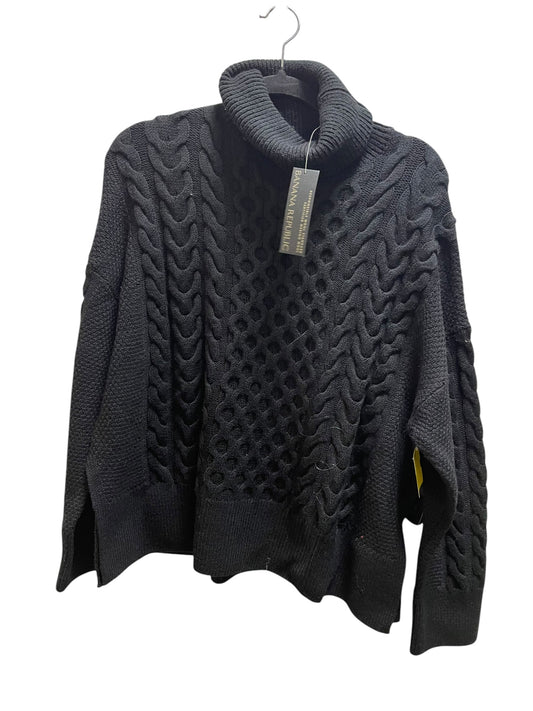 Sweater By Banana Republic In Black, Size: L