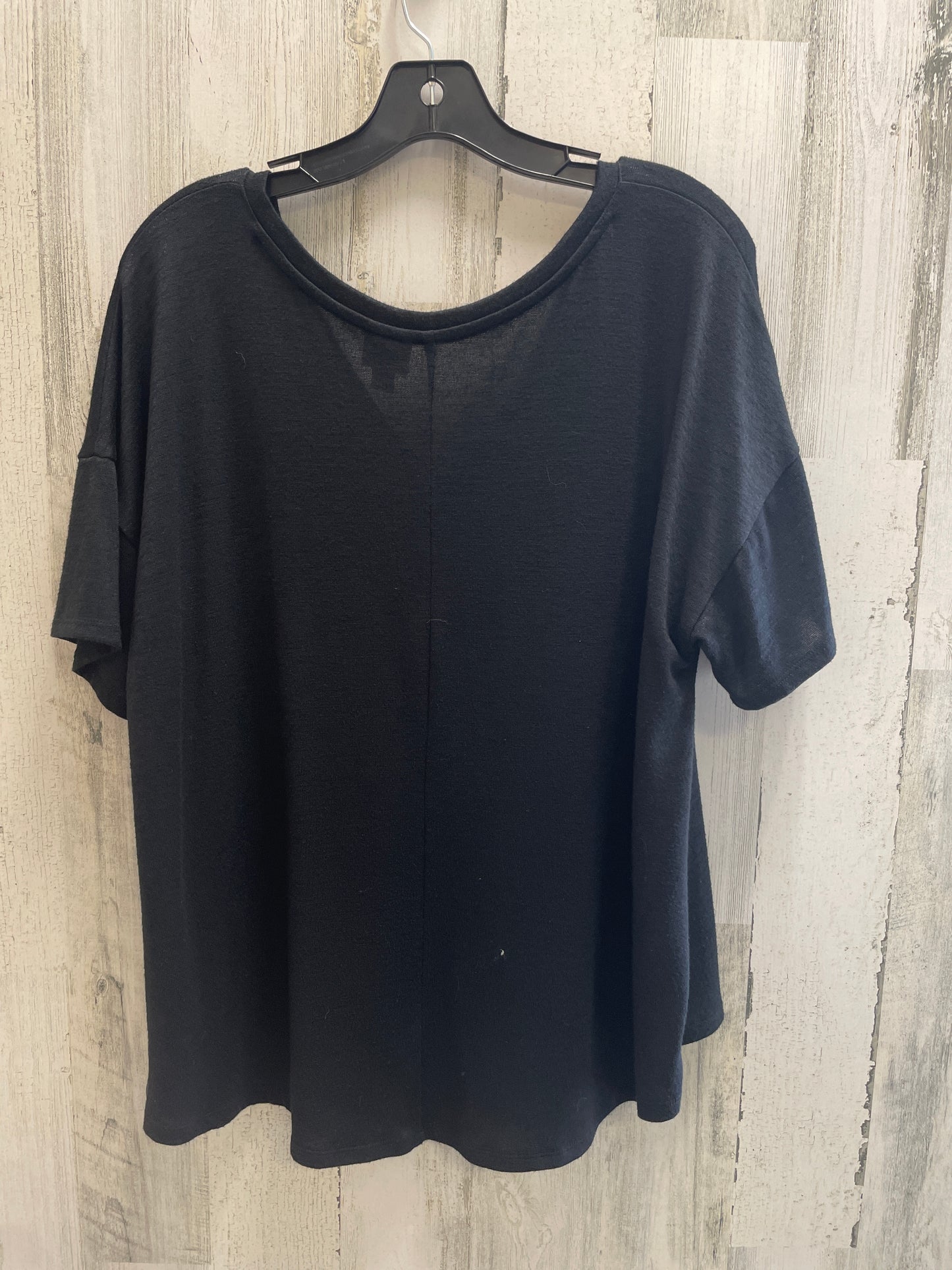 Black Top Short Sleeve A New Day, Size 2x