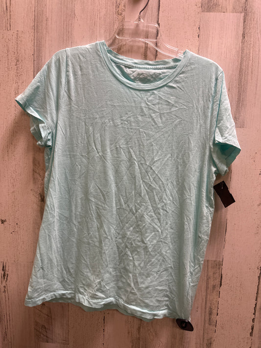 Blue Top Short Sleeve J. Crew, Size Xl