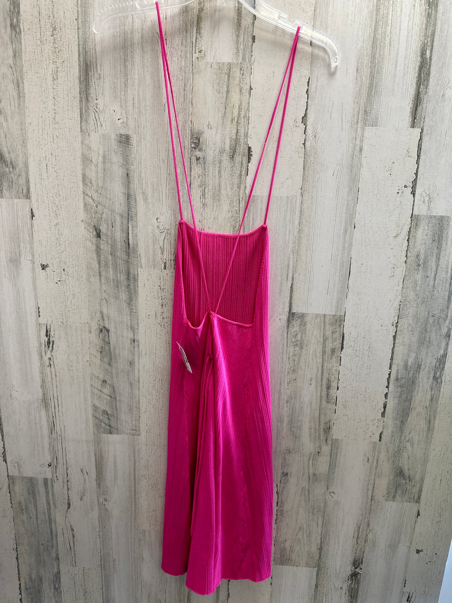 Pink Dress Casual Short Zara, Size M