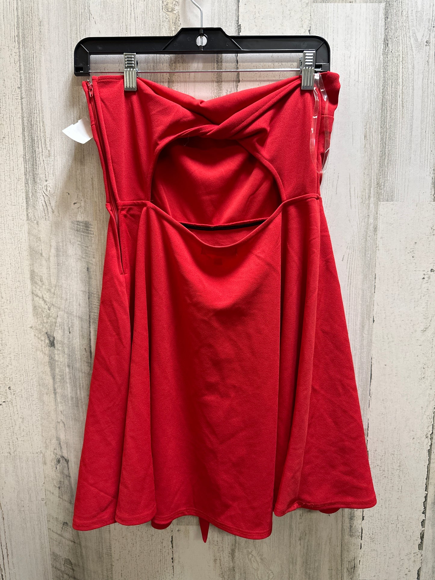 Red Dress Casual Short Trixxi, Size M