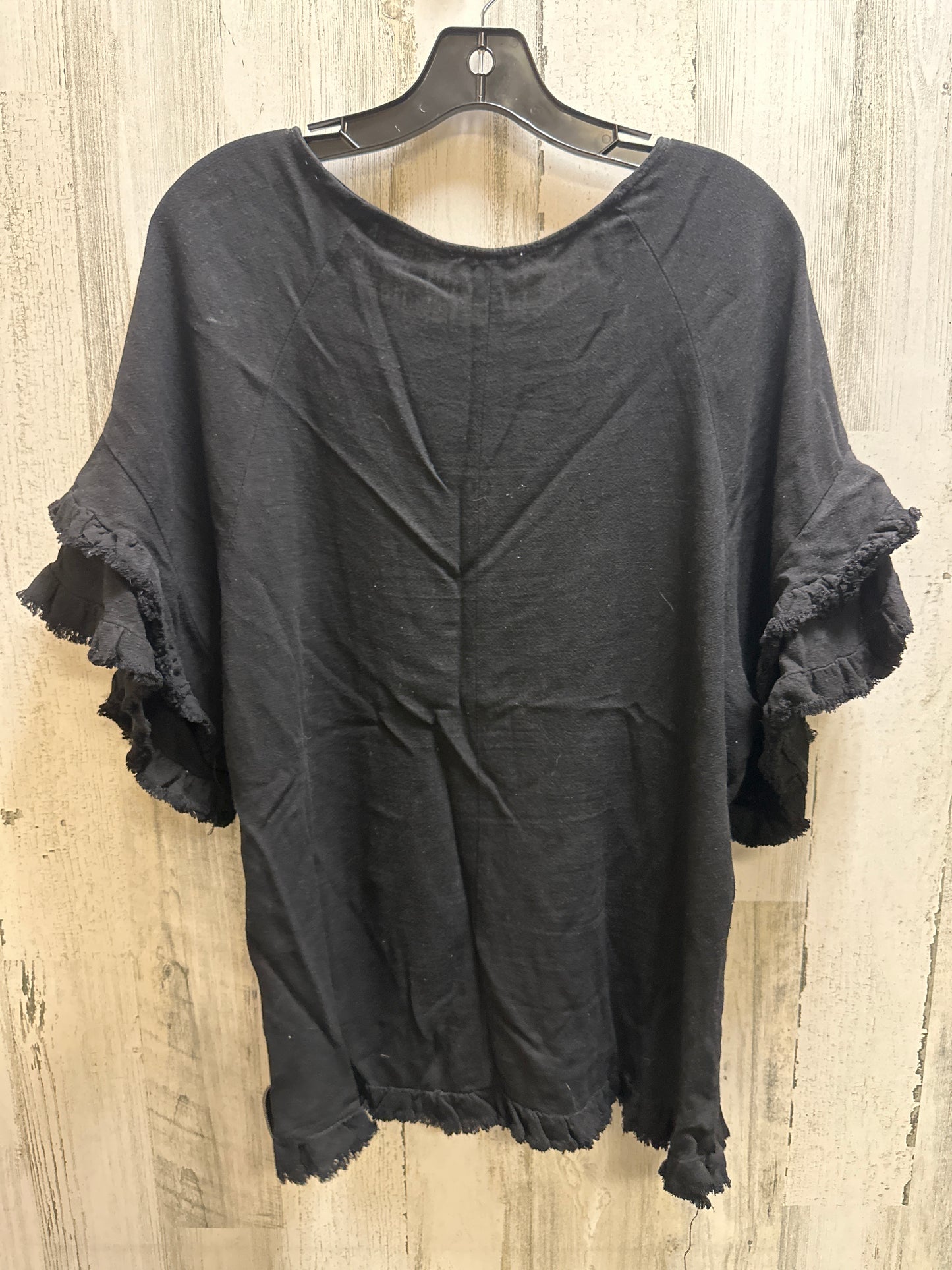 Black Top Short Sleeve Umgee, Size M