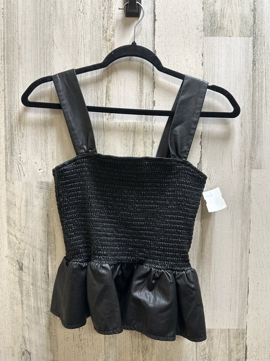 Black Top Sleeveless Tcec, Size M