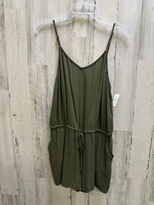 Green Romper Old Navy, Size M