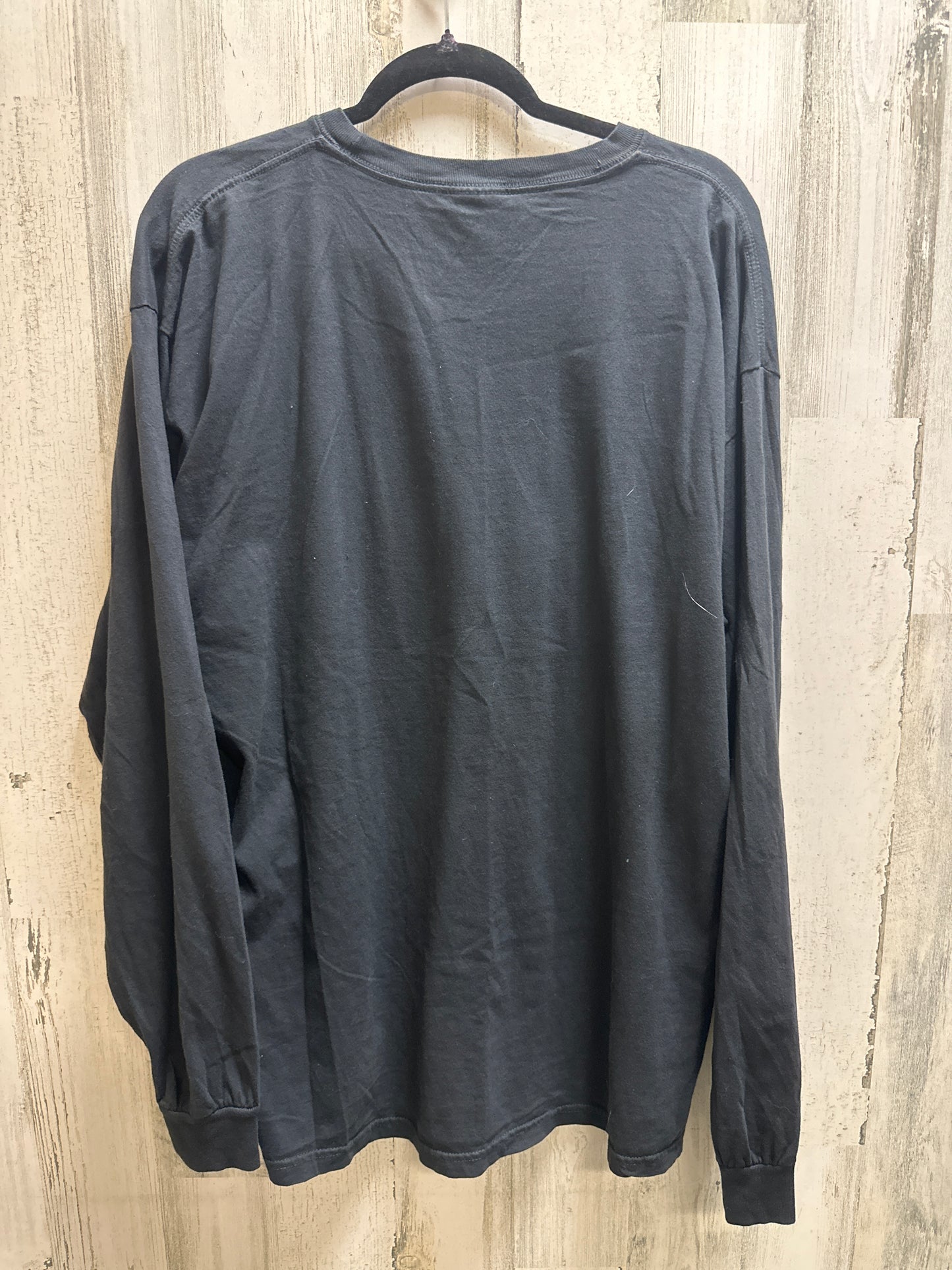 Grey Top Long Sleeve Comfort Colors, Size Xl