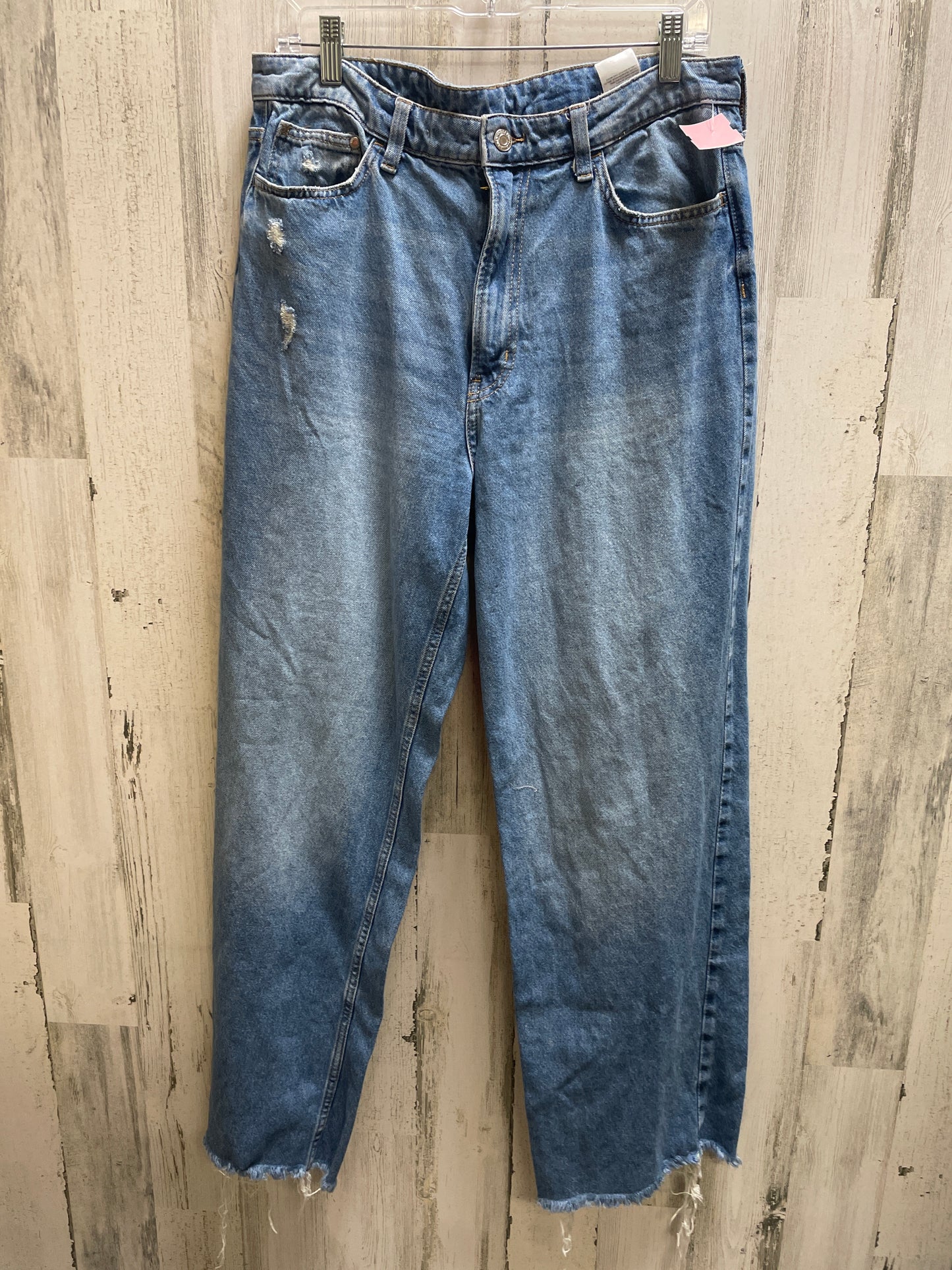 Jeans Boyfriend By Clothes Mentor In Blue Denim, Size: 14