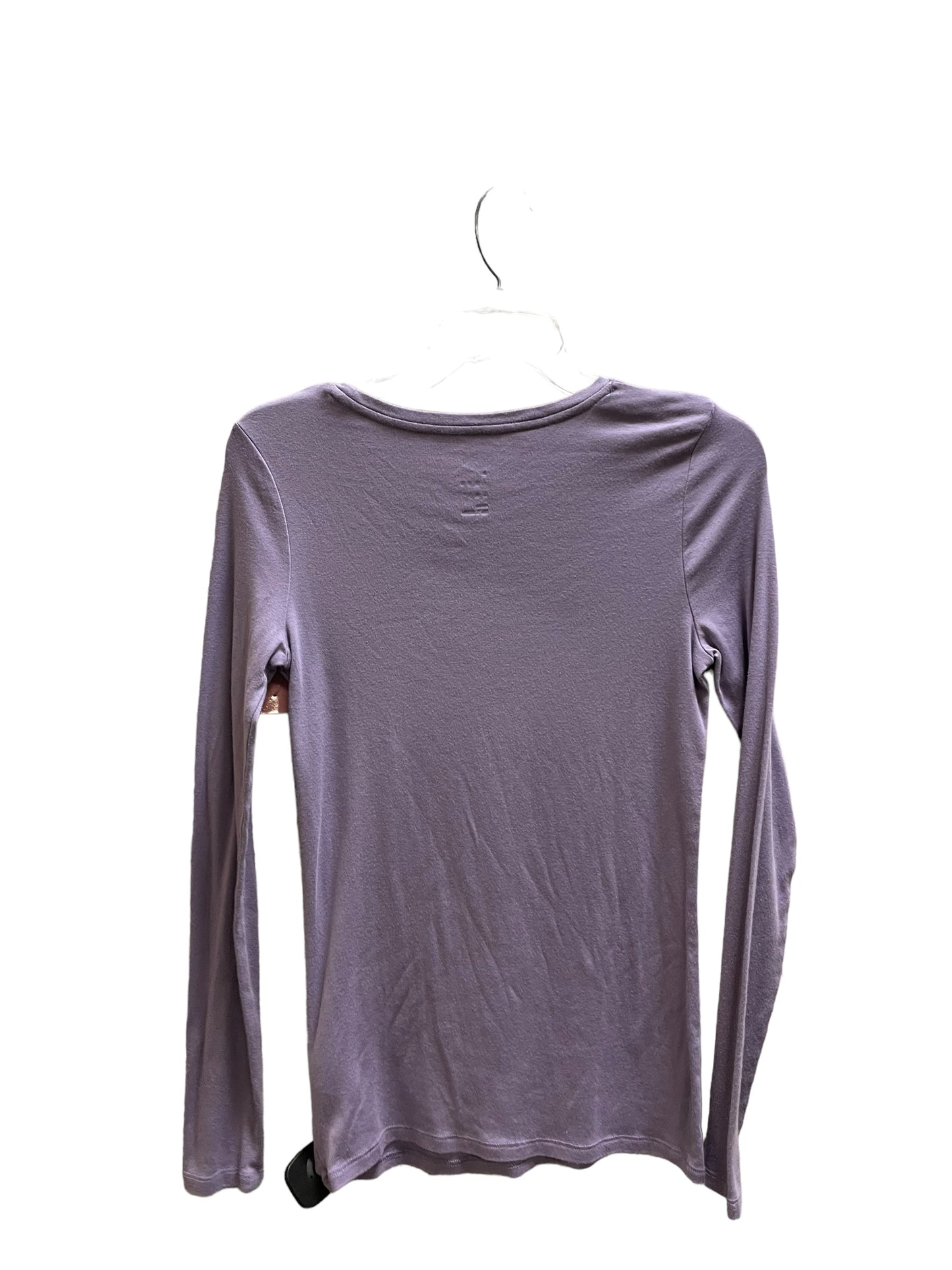 Top Long Sleeve By A New Day In Purple, Size: S