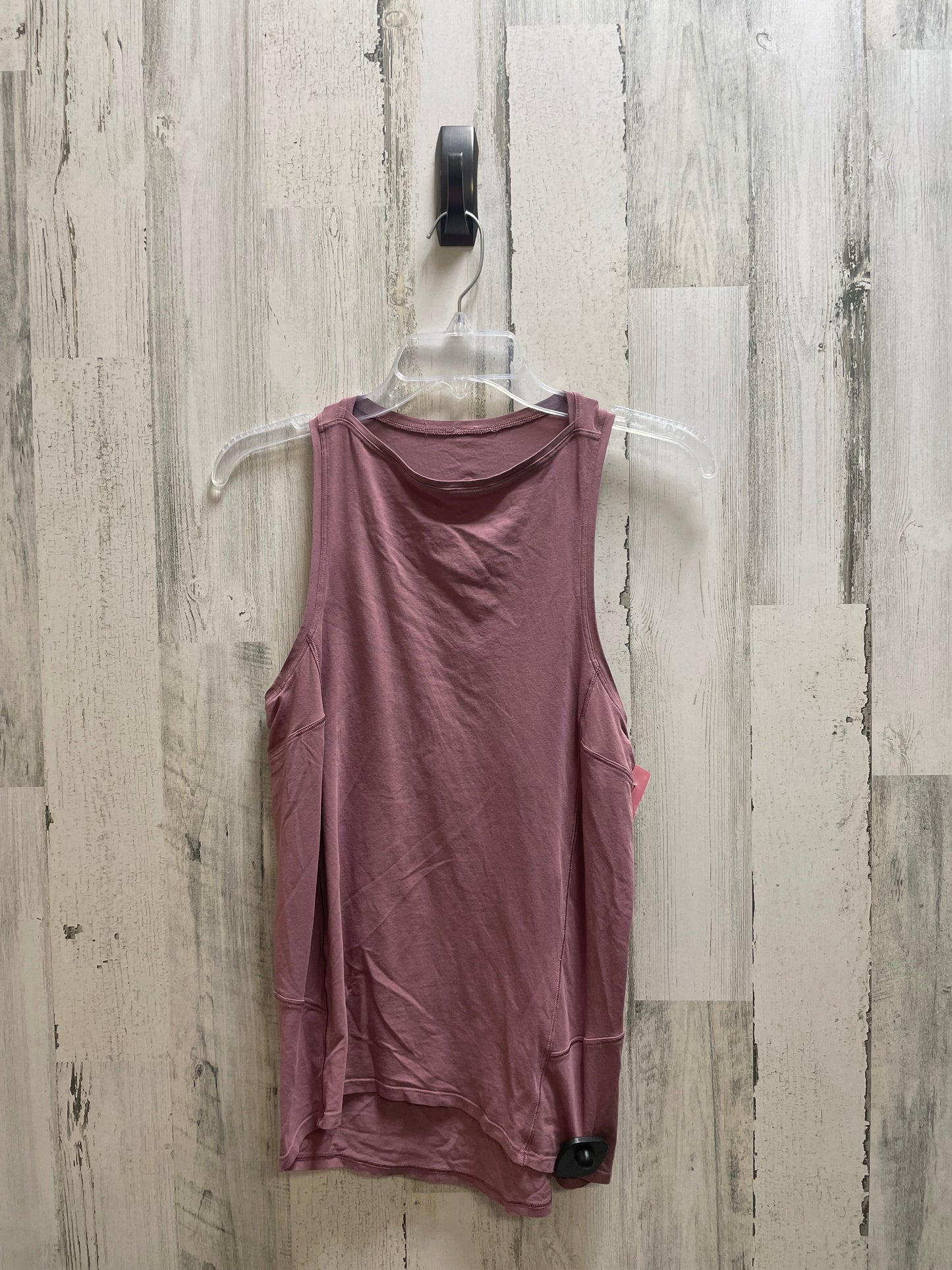 Athletic Tank Top By Lululemon In Mauve, Size: 6