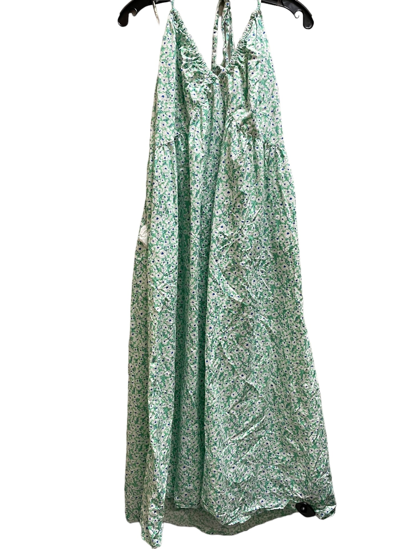 Dress Casual Midi By Universal Thread In Green, Size: 2x