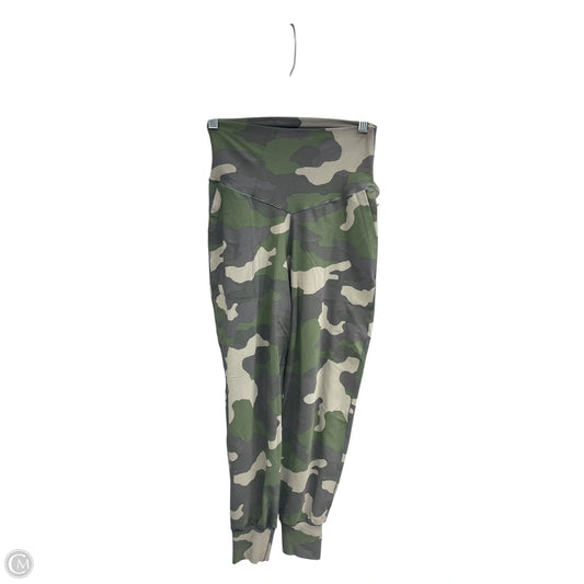 Athletic Pants By Aerie In Camouflage Print, Size: M