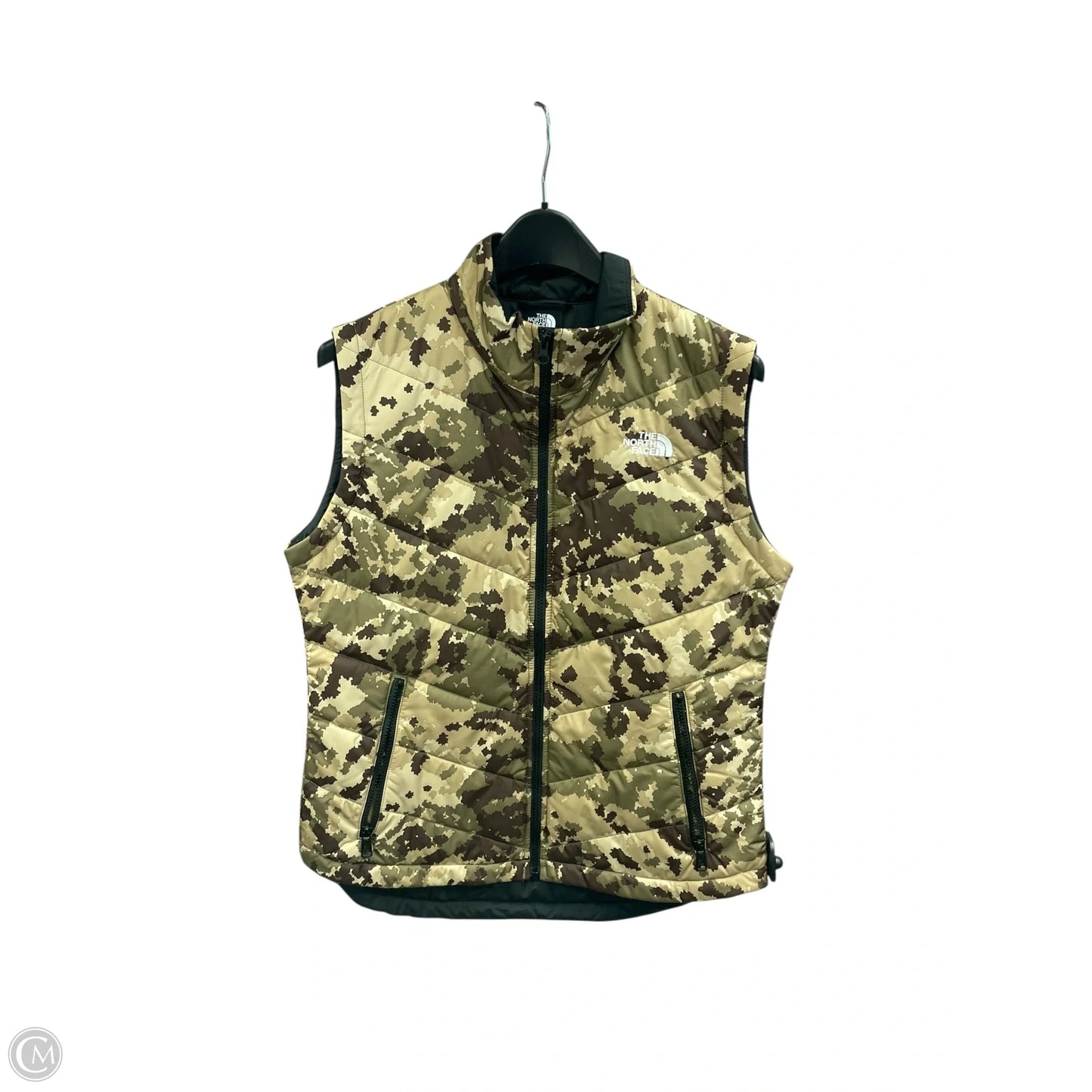 Vest Puffer & Quilted By The North Face In Camouflage Print, Size: M