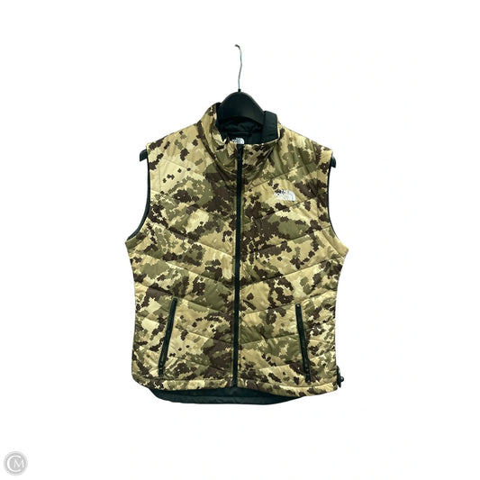 Vest Puffer & Quilted By The North Face In Camouflage Print, Size: M