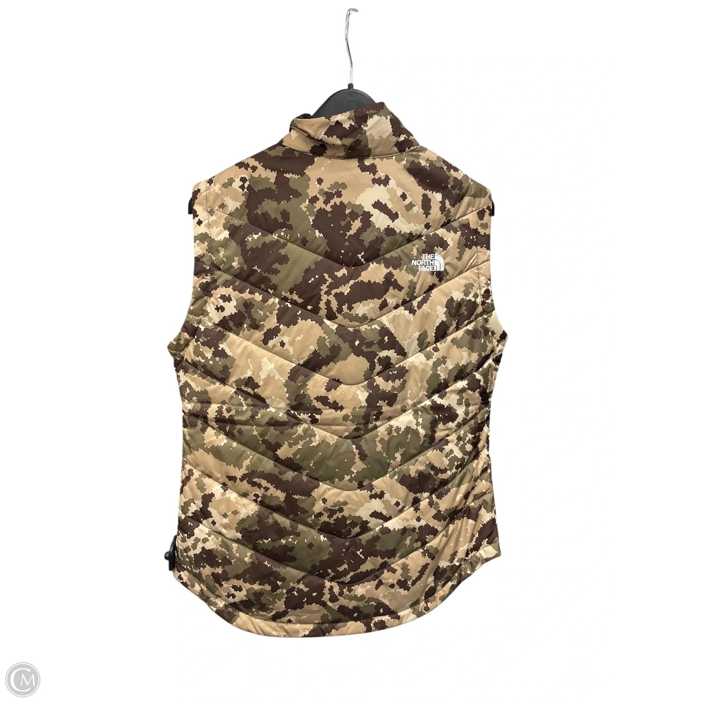 Vest Puffer & Quilted By The North Face In Camouflage Print, Size: M