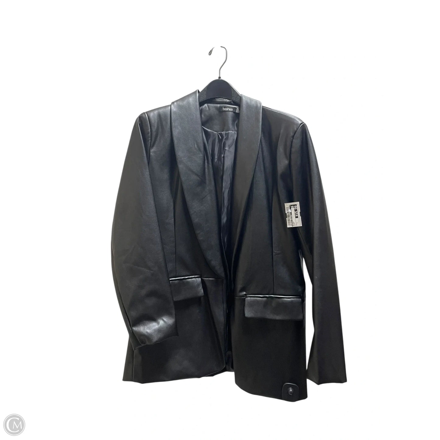 Blazer By Boohoo Boutique In Black, Size: 4