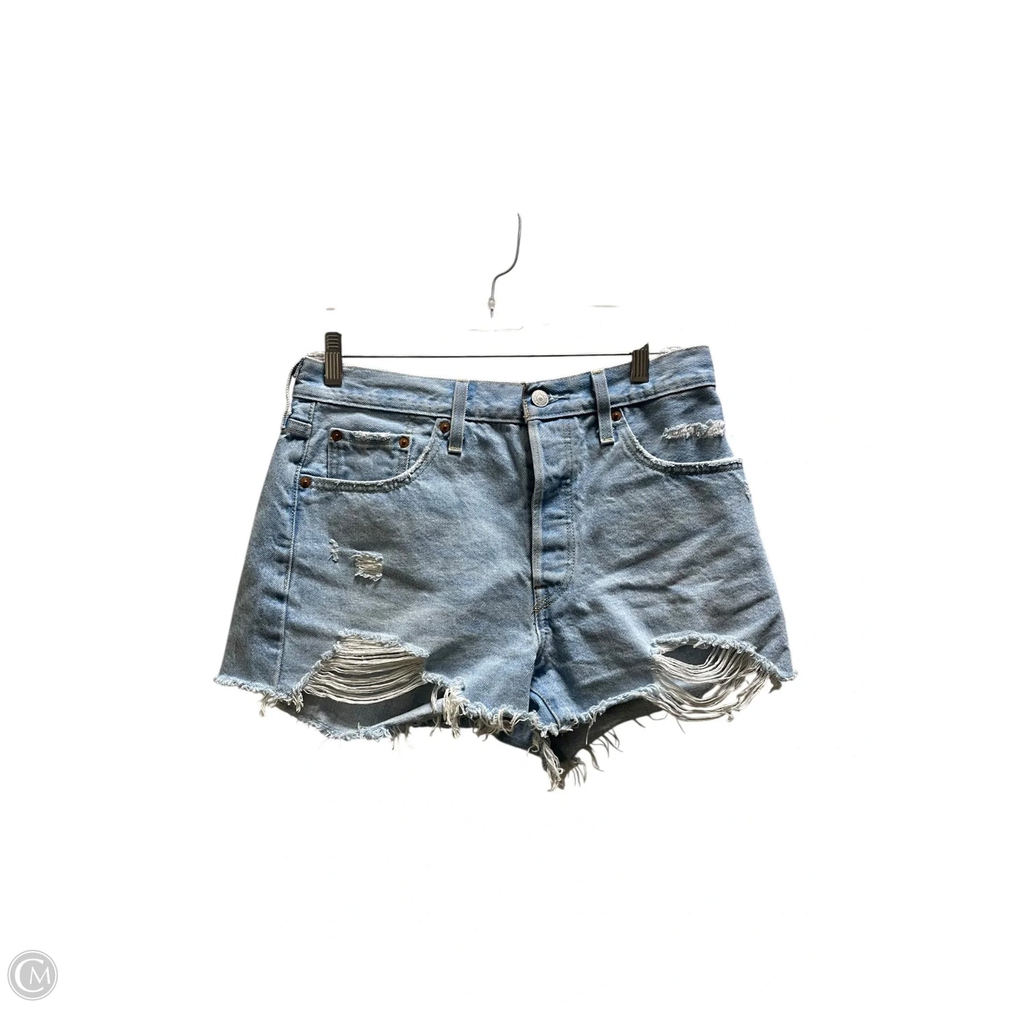 Shorts By Levis In Blue Denim, Size: 4