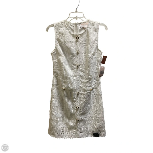 Dress Casual Short By Clothes Mentor In White, Size: S