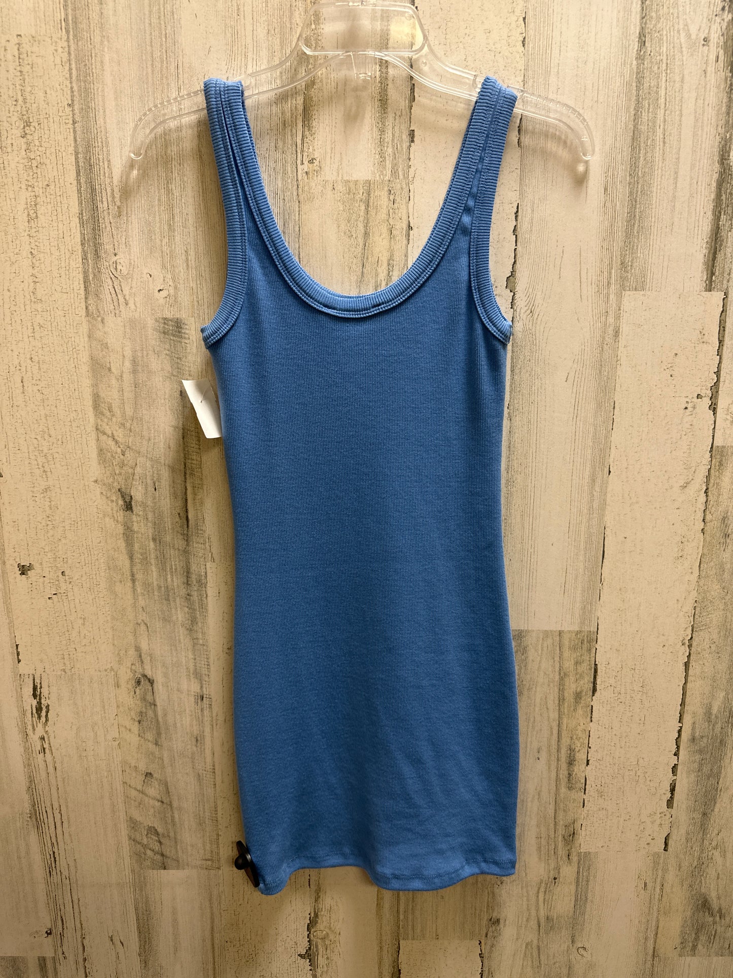 Blue Dress Casual Short Clothes Mentor, Size S