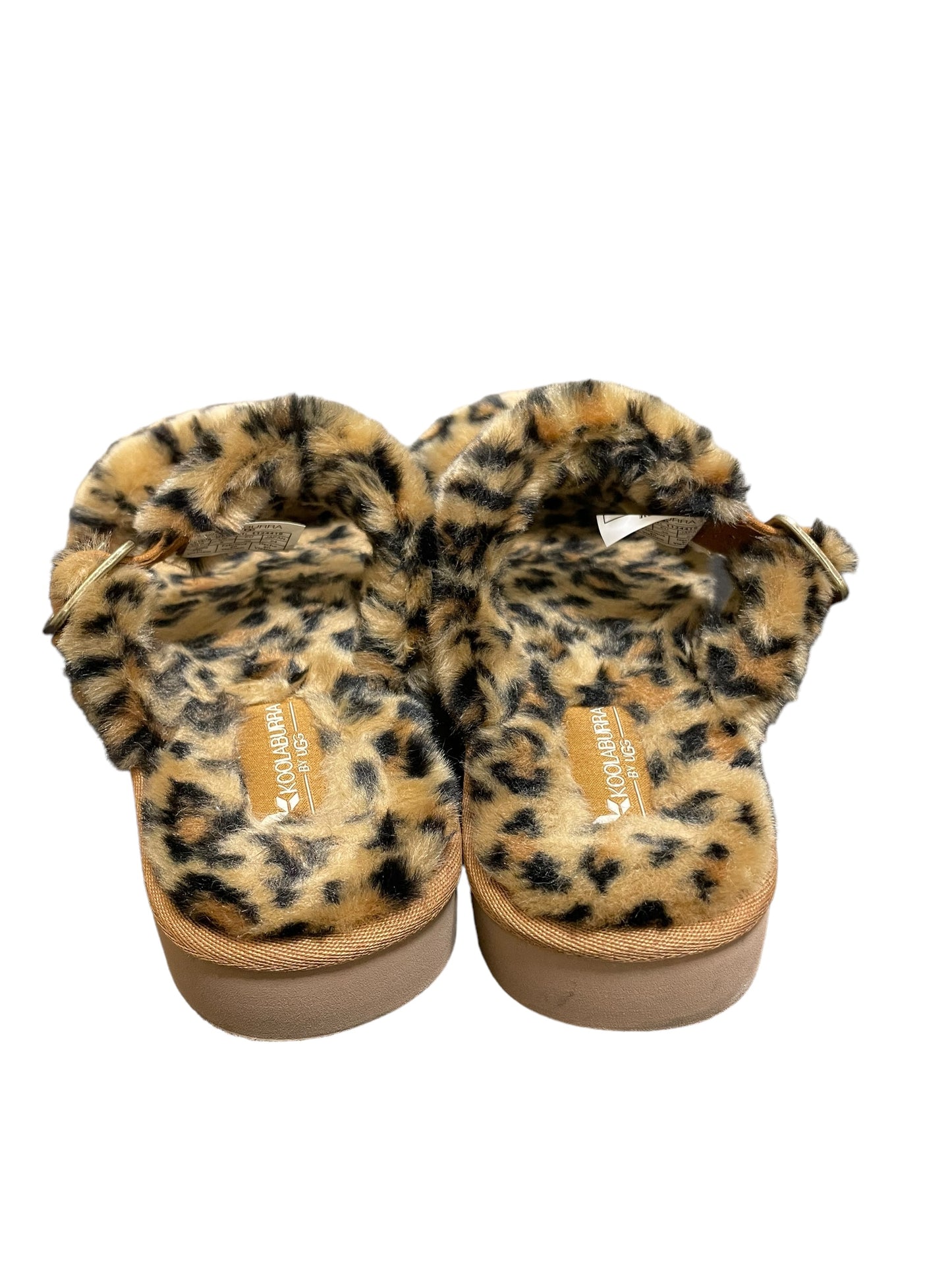 Sandals Flats By Koolaburra By Ugg In Animal Print, Size: 7