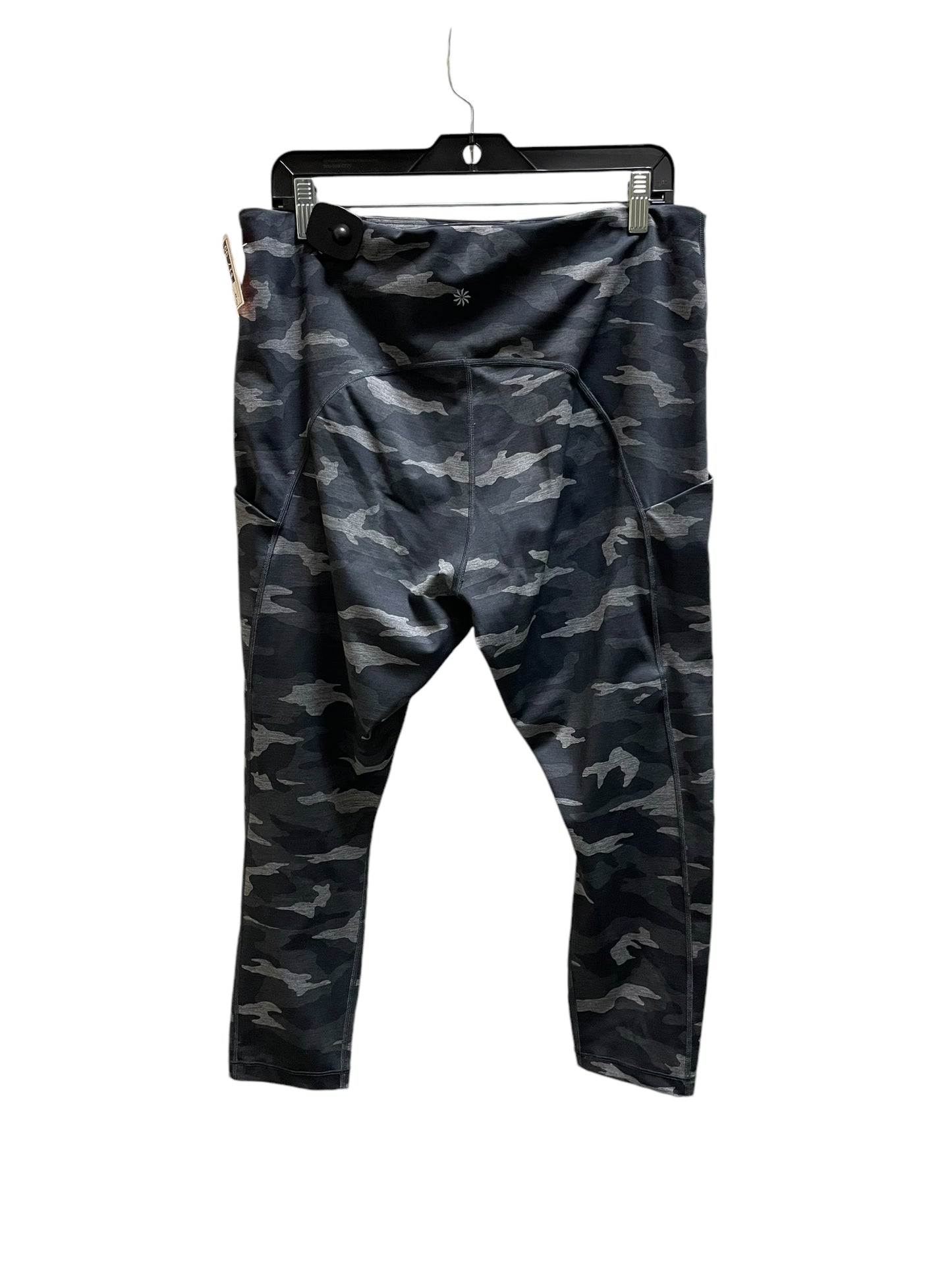 Athletic Leggings By Athleta In Camouflage Print, Size: 2x