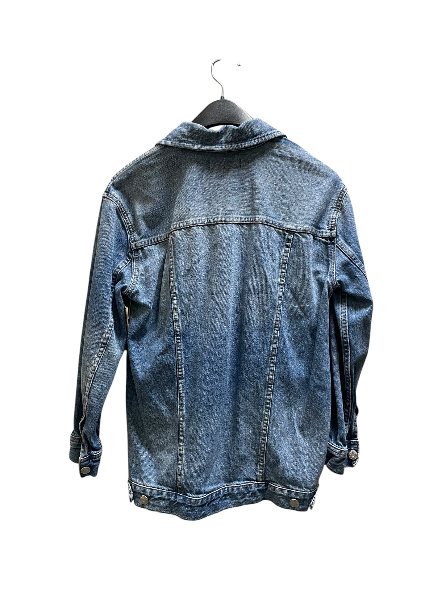 Jacket Denim By Madewell In Blue, Size: Xs