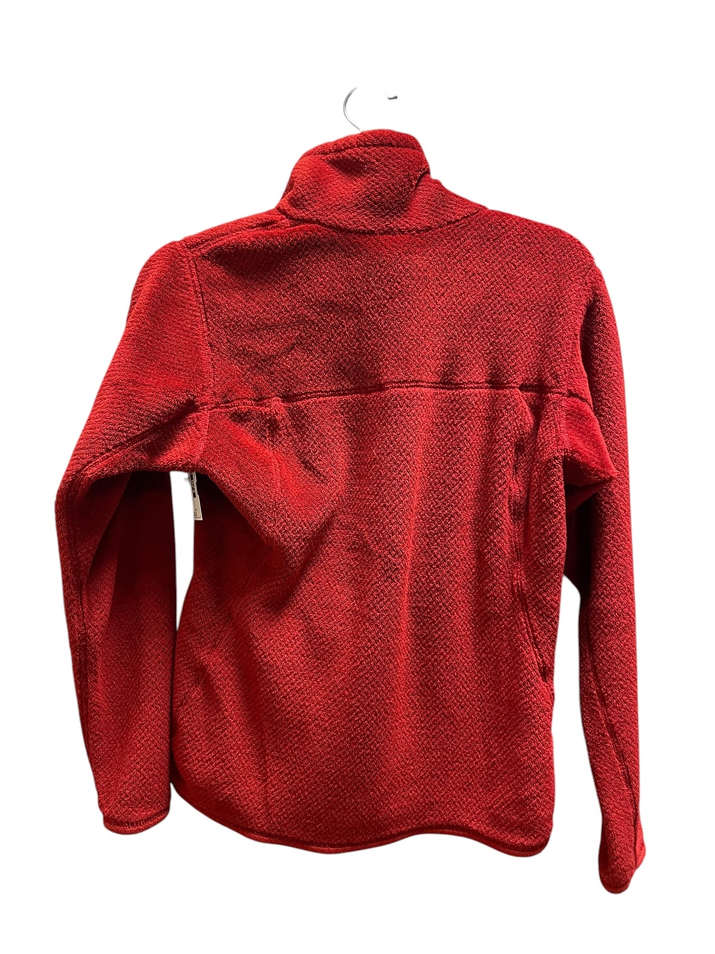 Sweatshirt Collar By Patagonia In Red, Size: S