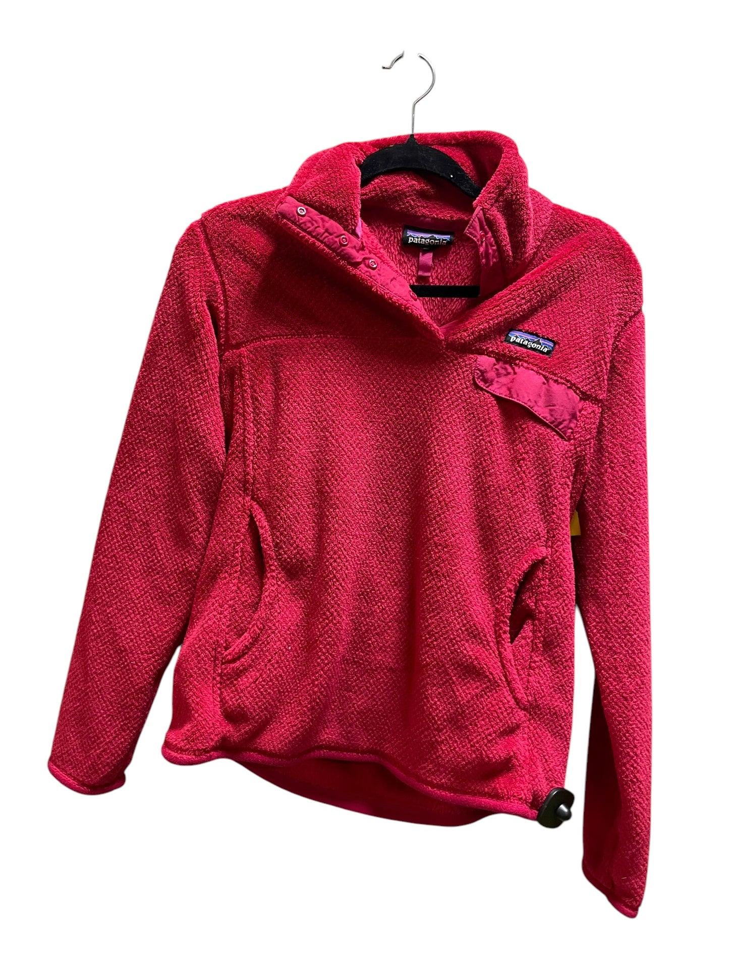 Sweatshirt Collar By Patagonia In Pink, Size: M