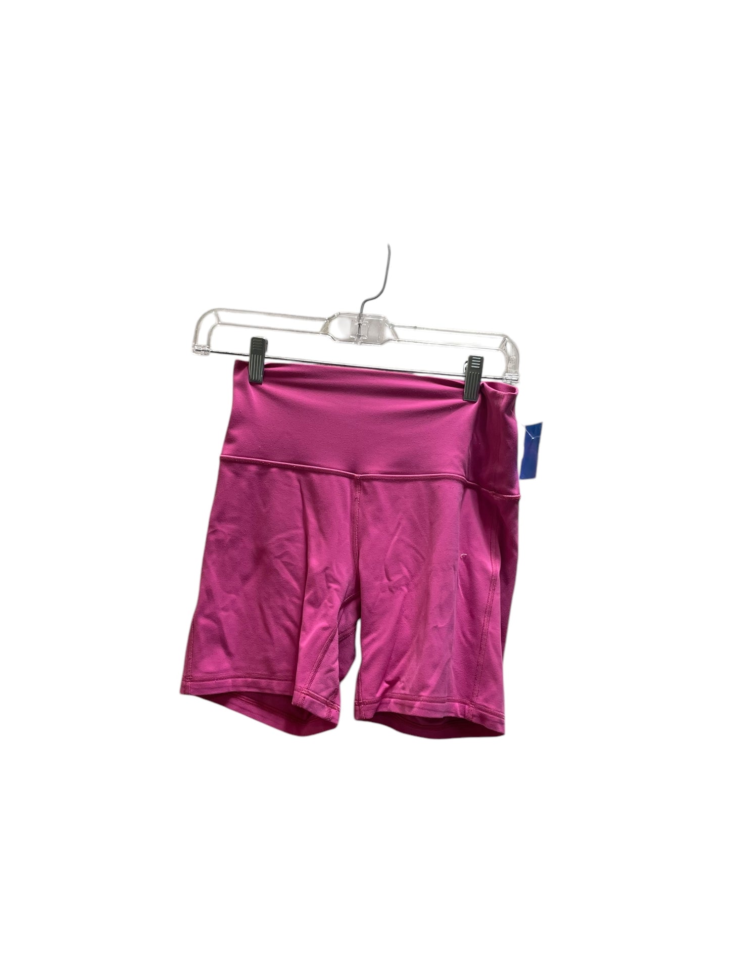 Athletic Shorts By Lululemon In Pink, Size: 4