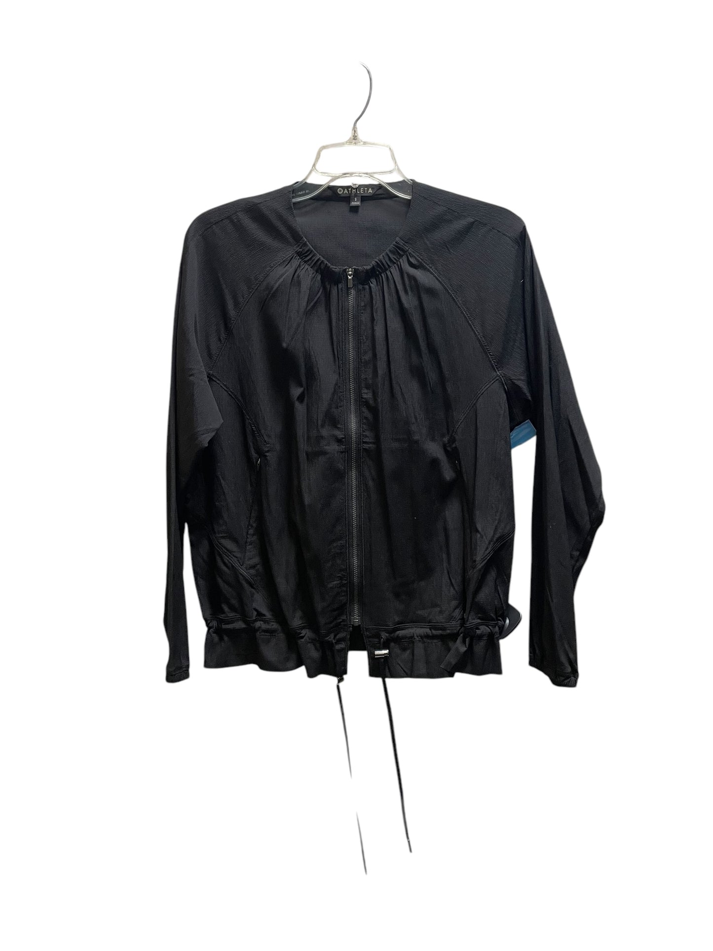 Athletic Jacket By Athleta In Black, Size: S