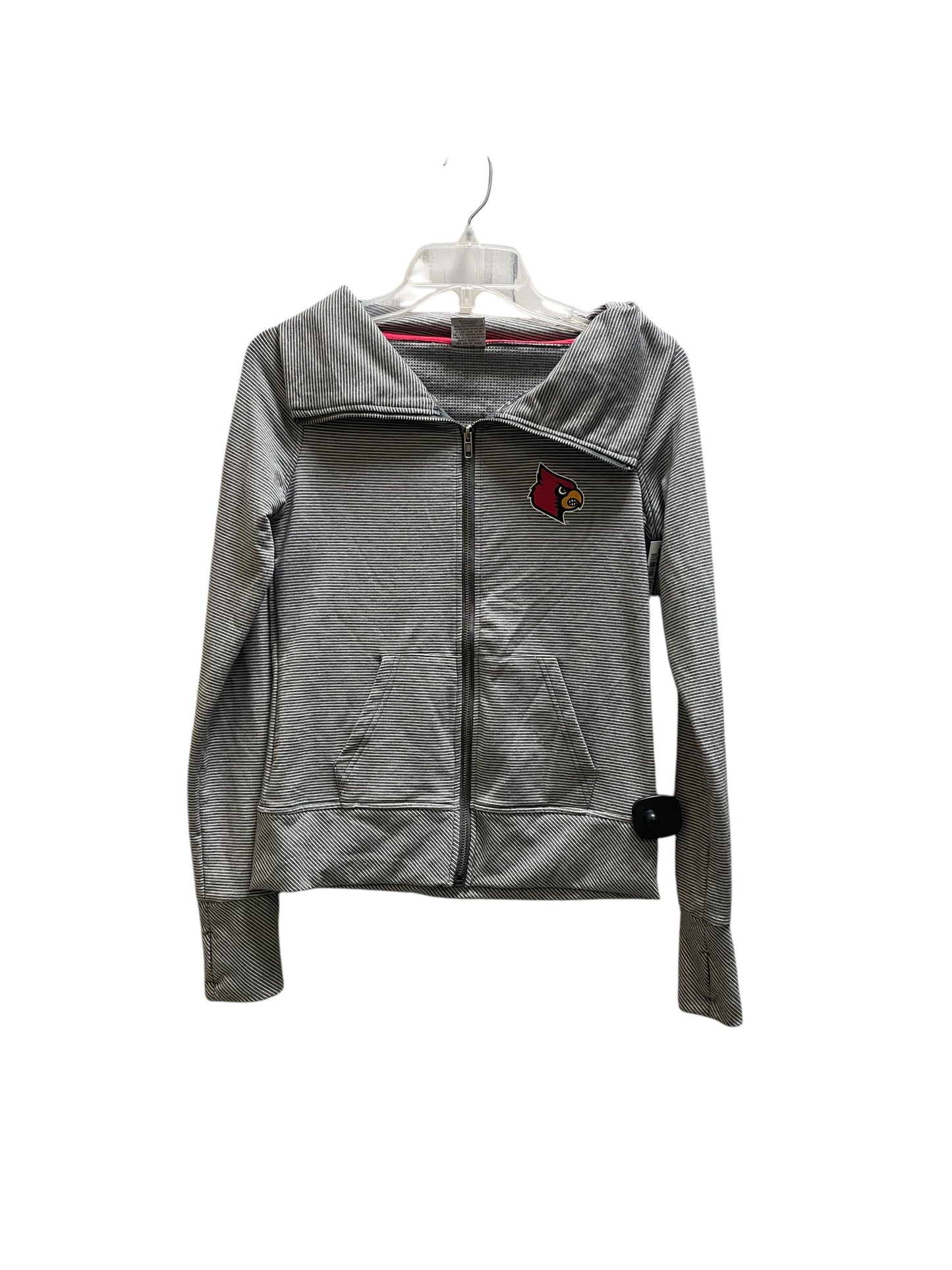 Athletic Jacket By Colosseum In Grey, Size: S