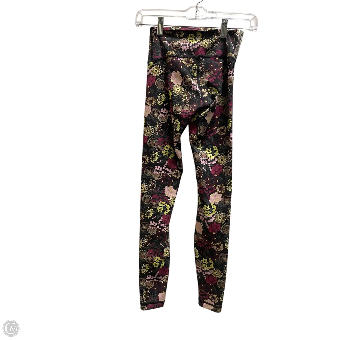Athletic Leggings By Lululemon In Floral Print, Size: Xs