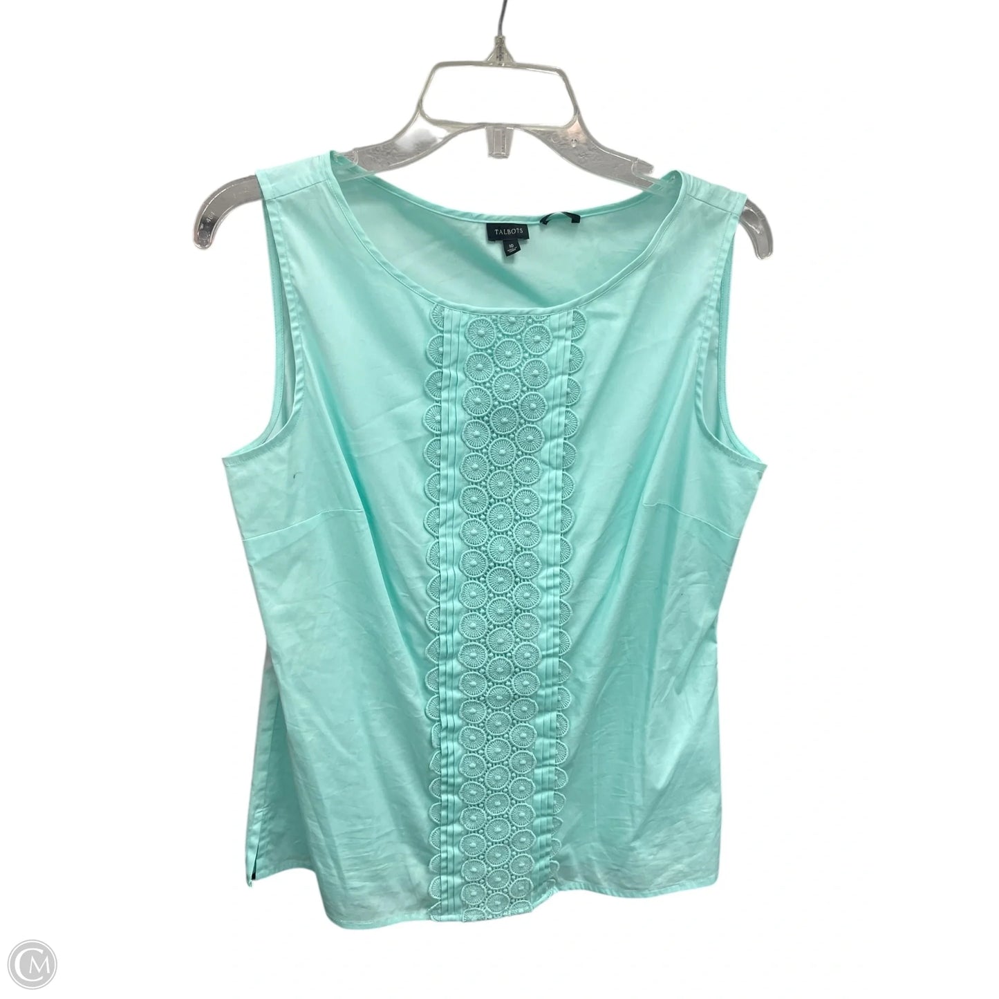 Tank Top By Talbots In Blue, Size: 10