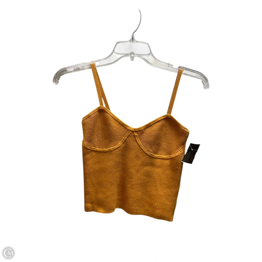 Tank Top By Madewell In Yellow, Size: S