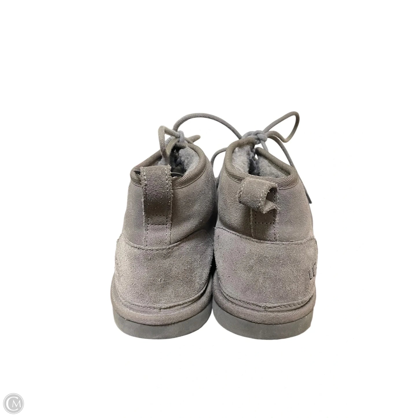 Boots Designer By Ugg In Grey, Size: 12