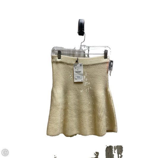 Skirt Mini & Short By Zara In Yellow, Size: S