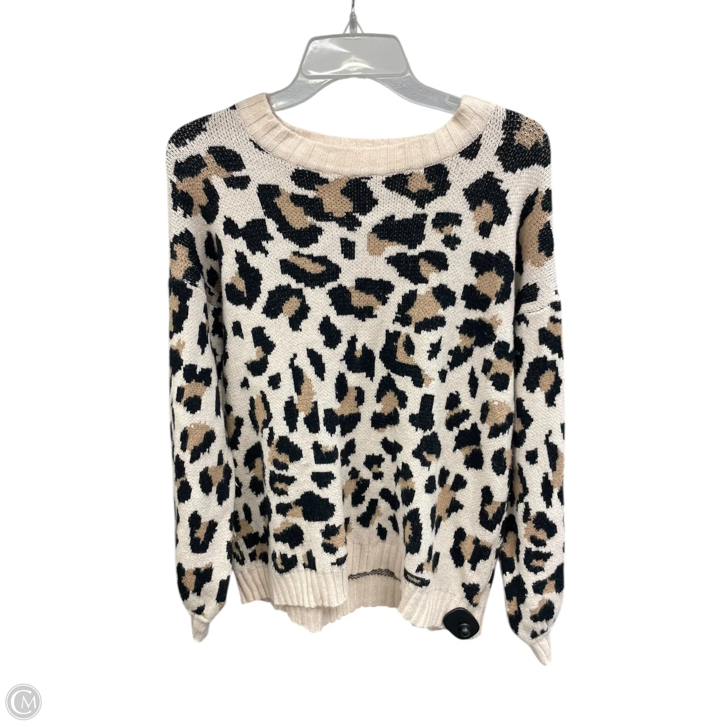 Sweater By Entro In Animal Print, Size: S