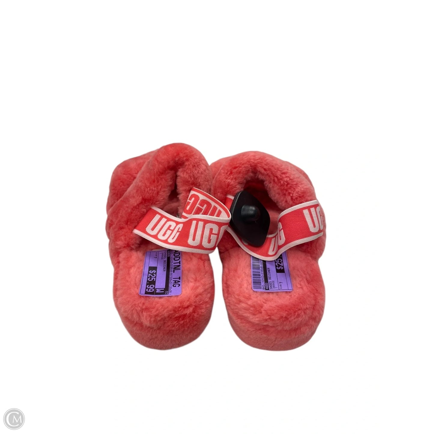 Shoes Designer By Ugg In Orange, Size: 7